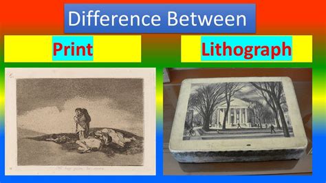 How to Tell a Lithograph from a Print: A Comparative Analysis