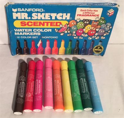 what scent is the brown mr sketch marker